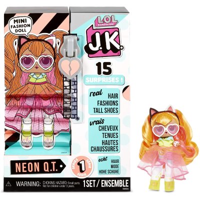 Кукла LOL Surprise JK Neon QT Mini Fashion Doll
