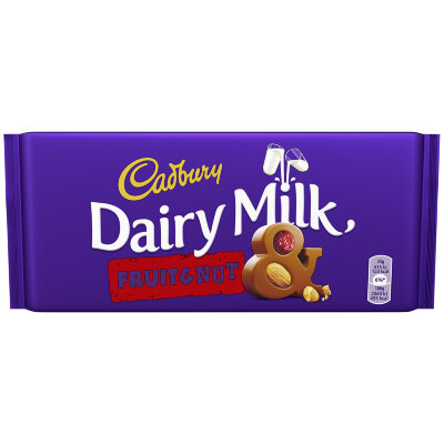 Cadbury Dairy Milk Fruit and Nut 200 г