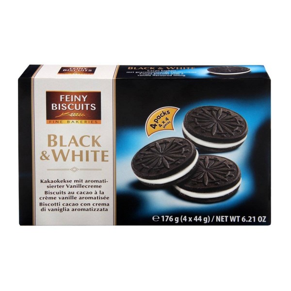 Какао-печенье крем-ваниль Feiny Biscuits Black&White