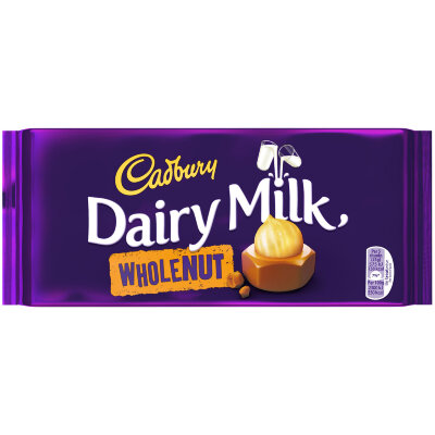 Cadbury Dairy Milk Wholenut 200 г