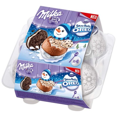 Milka Snow Balls Oreo 112 г