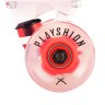 Пенни борд круизер со светящимися колесами Playshion Firefly красный