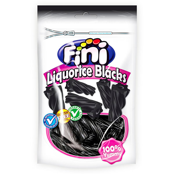 Жевательный мармелад Fini Liquorice Blacks 180 г