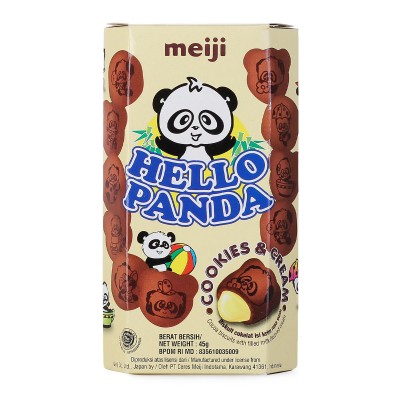 Печенье Meiji Hello Panda Cookies Cream 45 г