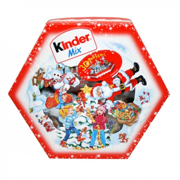 Новогодний набор Kinder Mix Plate 152 г