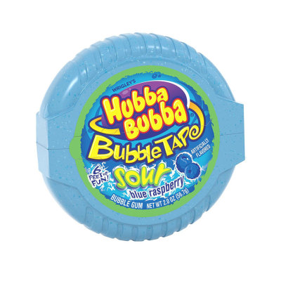 Жвачка Hubba Bubba Blue Raspberry 56 г