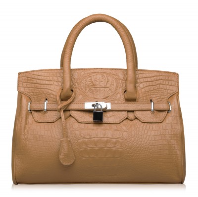 Женская сумка Trendy Bags Glory B00229 Beigecroco