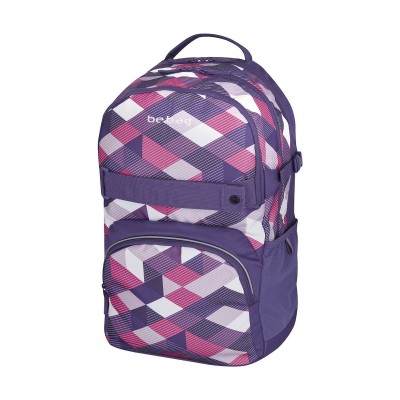 Рюкзак Herlitz 11410339 Be.Bag Cube Purple Checked