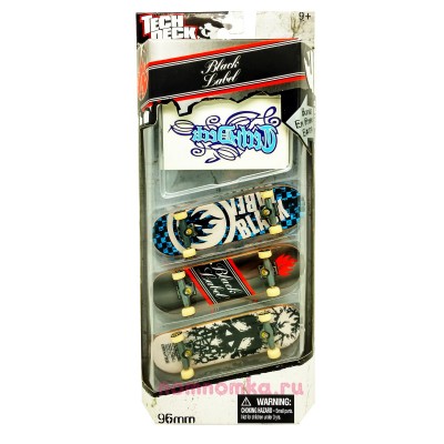 Фингерборд Tech Deck 3 in 1 Black Label 20013474