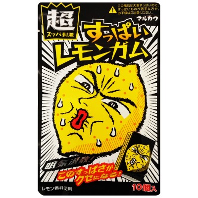 Жвачка Marukawa кислый лимон