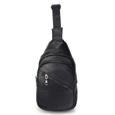 Мужской рюкзак с одной лямкой Ors Oro D-424 черный