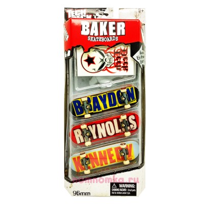 Фингерборд Tech Deck 3 in 1 Baker skateboards 20013476