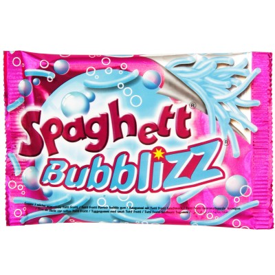 Жвачка Lutti Spaghetti Gum Bubblizz