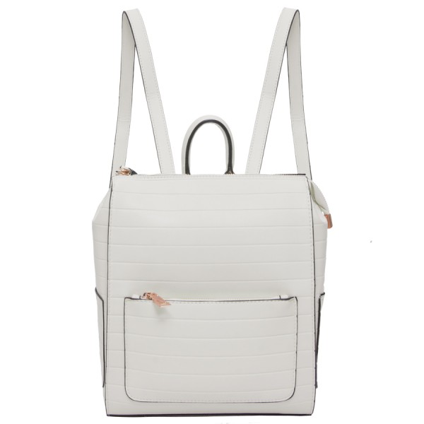 Женская сумка-рюкзак OrsOro D-190 светло-серый