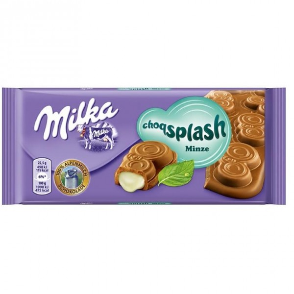 Milka Choqsplash Mint