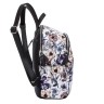 Женский рюкзак OrsOro D-242 цветы на белом