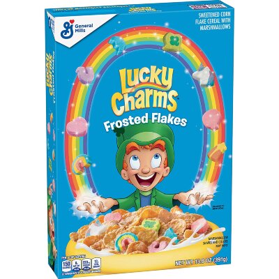 Сухой завтрак Lucky Charms Frosted Flakes 391 г