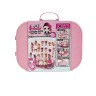 LOL Surprise Fashion Show On-The-Go Storage, Кейс для хранения кукол ЛОЛ светло-розовый