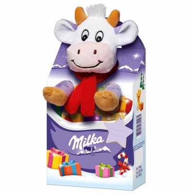 Новогодний набор Milka Magic Mix Коровка 96 г