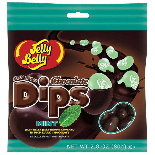 Jelly Belly Chocolate Dips мята-шоколад