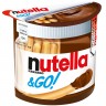 Шоколадная паста с хлебными палочками Nutella & Go