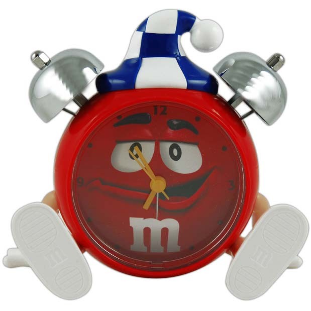 Будильник M&M's Alarm clock Красный купить в интернетмагазине nomnomka.ru