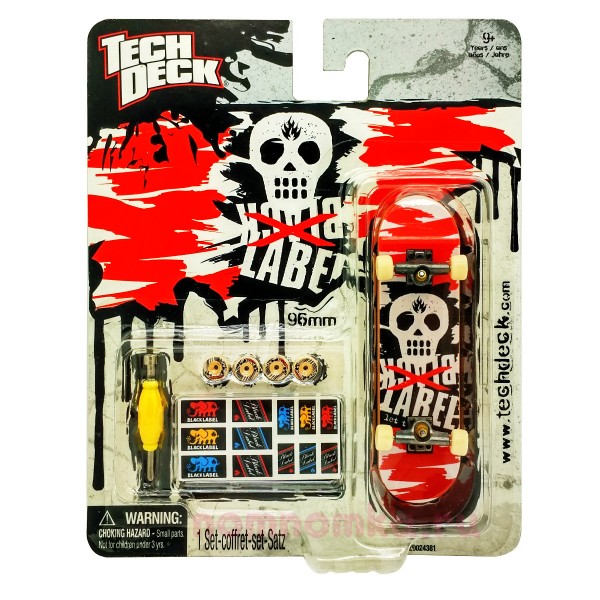 Tech deck black discount label