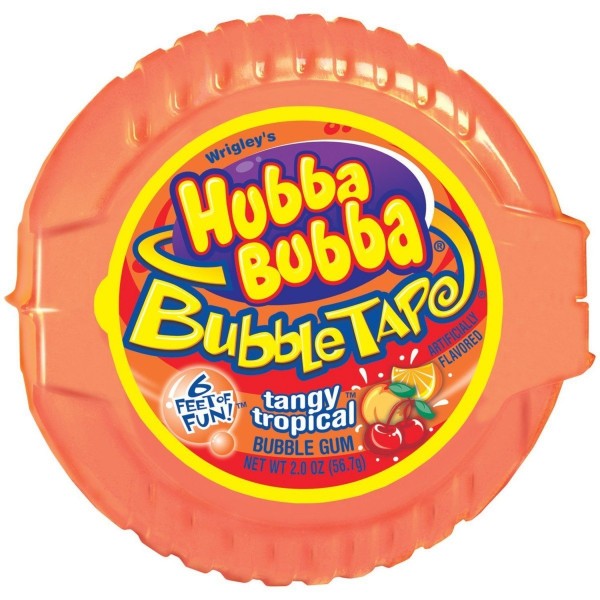 Жвачка Hubba Bubba Tangy Tropical 56 г