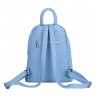 Женский рюкзак Ors Oro DS-854 голубой с синими бабочками