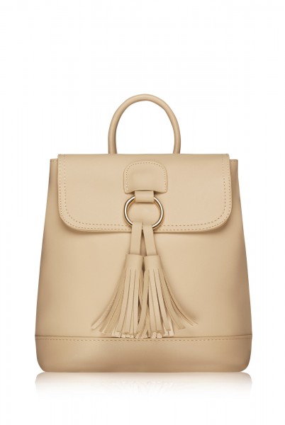 Женский рюкзак-сумка Trendy Bags Poesia B00839 Lightbeige