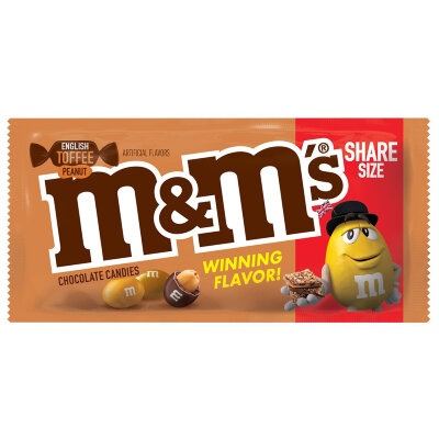 M&M's English Toffe Peanut 92 г