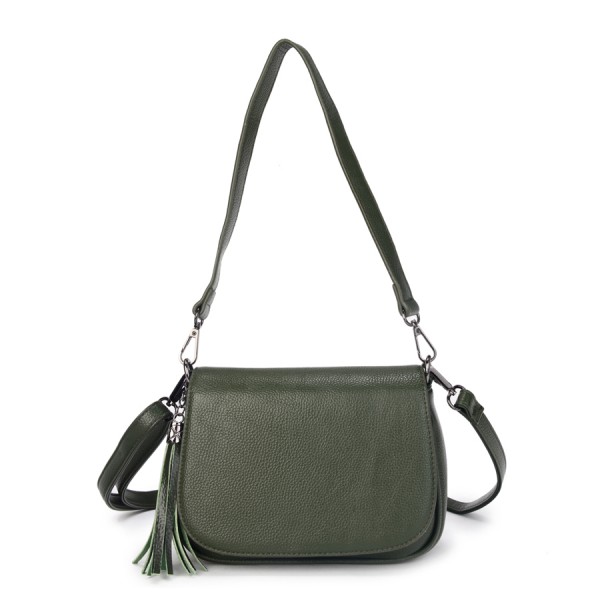 Женская сумка OrsOro D-404 темно-зеленый