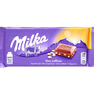 Milka Crispy Rice 100 г