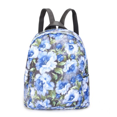 Женский рюкзак Ors Oro D-438 голубые цветы