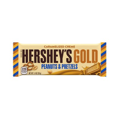 Hershey's Gold Peanuts & Pretzels 39 г