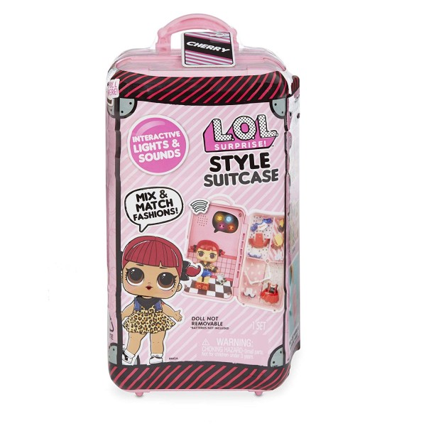 Кукла LOL Style Suitcase Cherry, ЛОЛ Стильный чемодан Вишенка