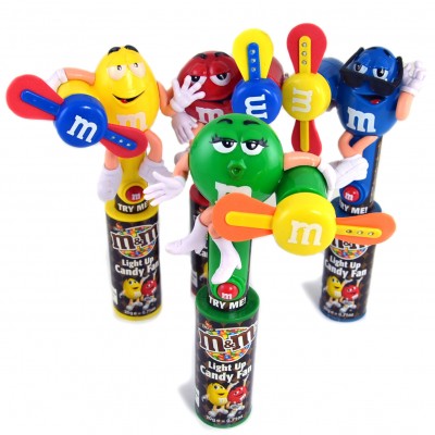 Светящийся вентилятор M&M's Candy Fan синий