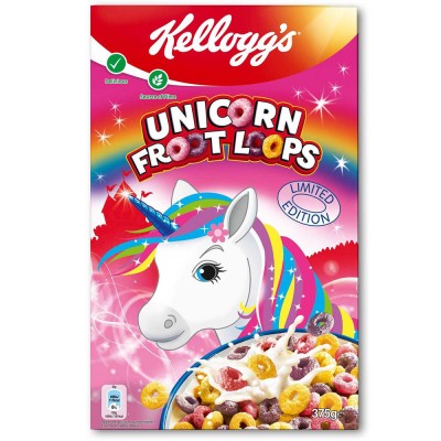 Сухой завтрак Kelloggs Froot Loops Unicorn Edition 375 г