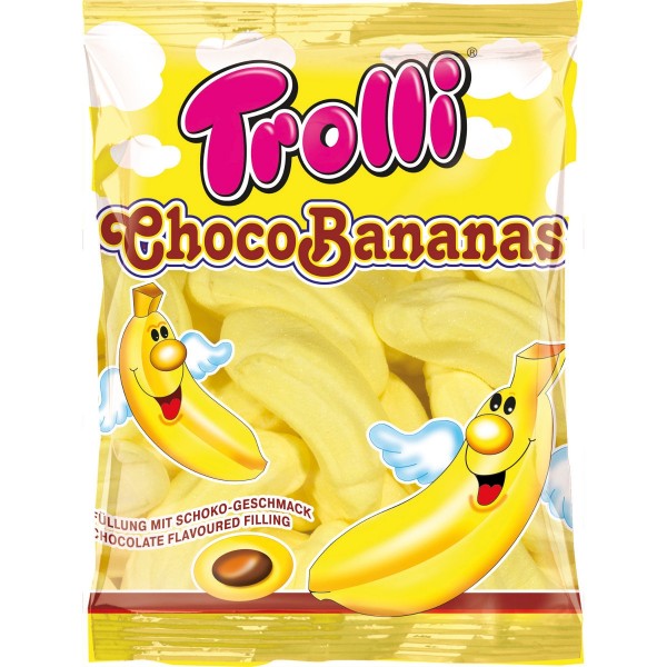 Бананы с шоколадной начинкой Trolli 150 г