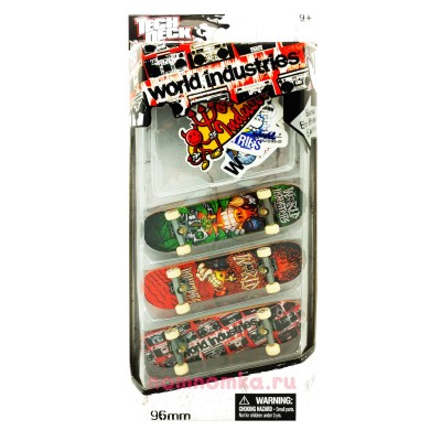 Фингерборд Tech Deck 3 in 1 World Industries 20020156